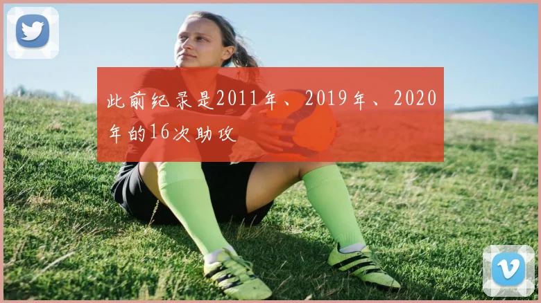 此前纪录是2011年、2019年、2020年的16次助攻